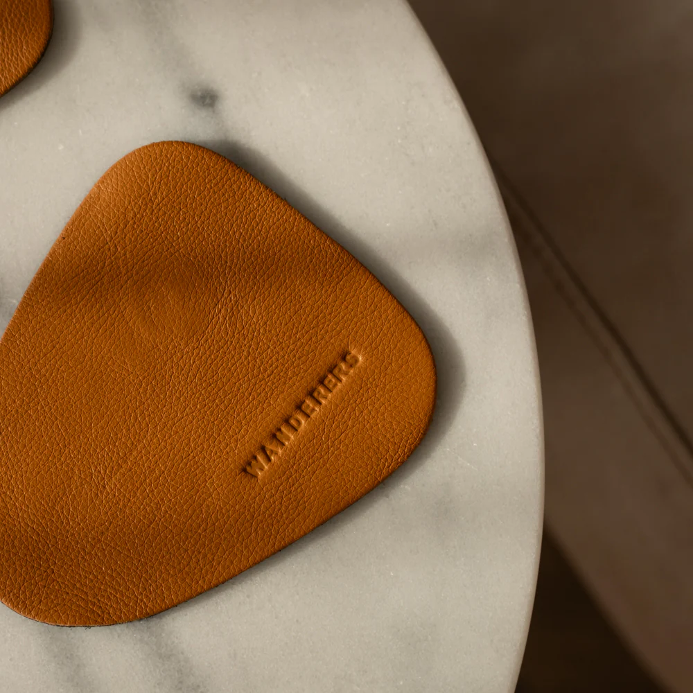 Abstract Leather Coaster - Image 17