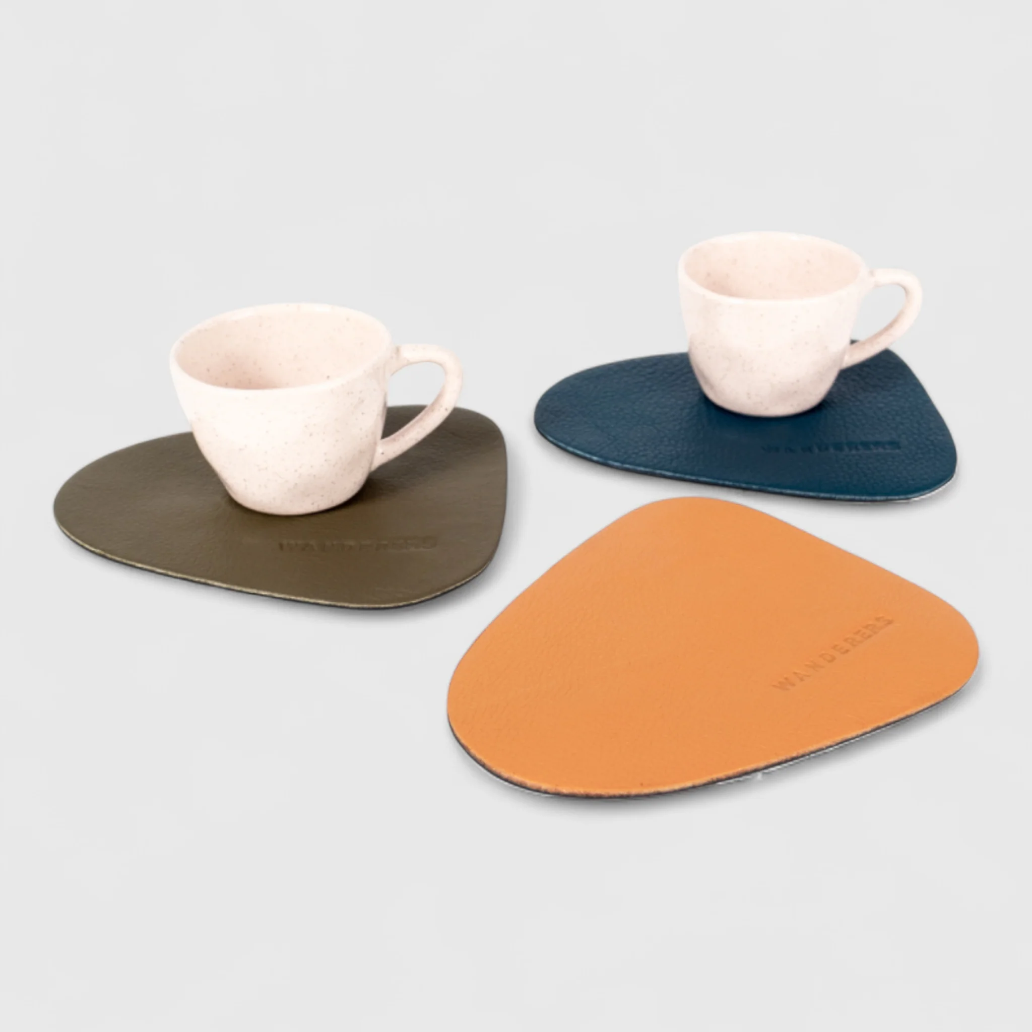 Abstract Leather Coaster - Image 4