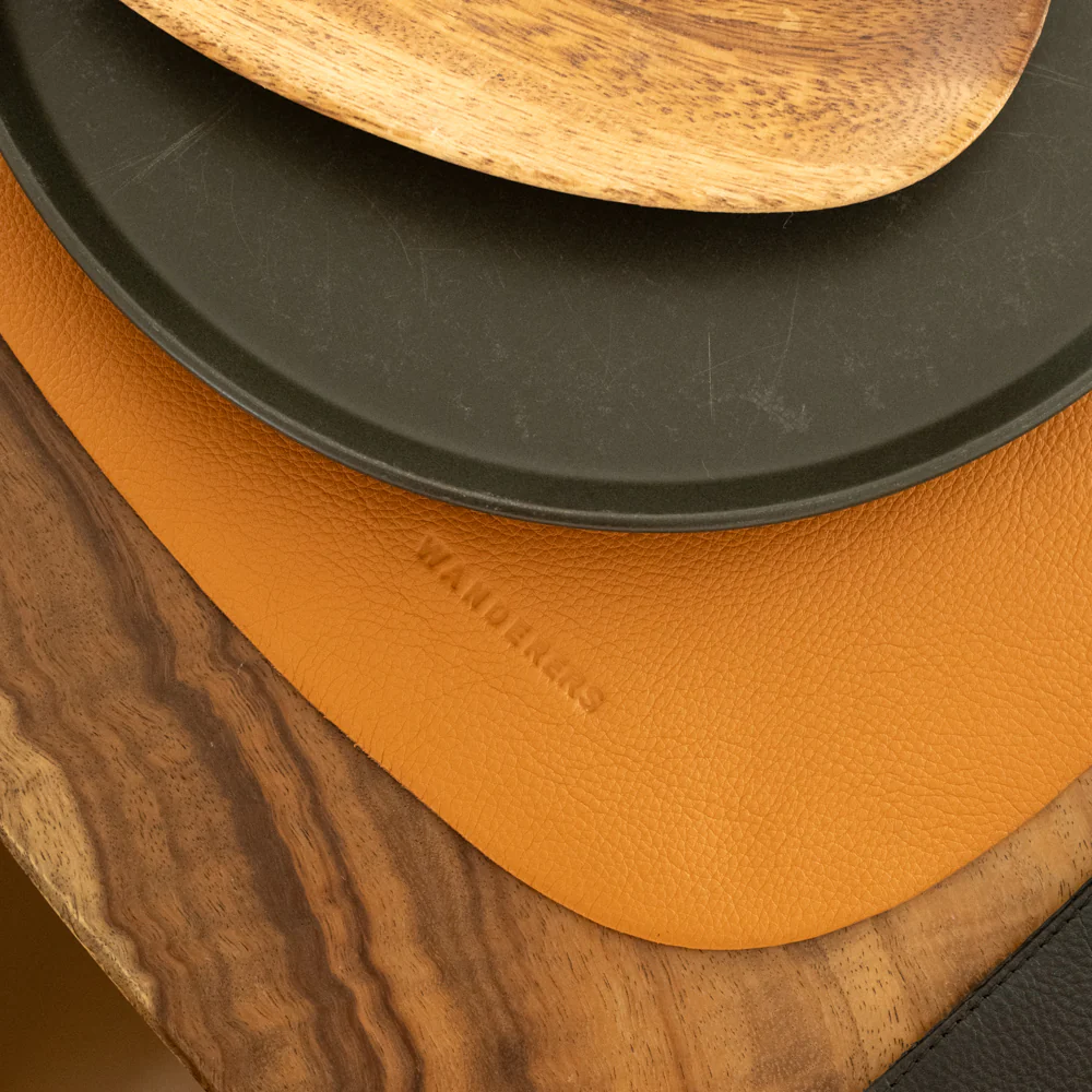 Abstract Leather Placemat - Image 6