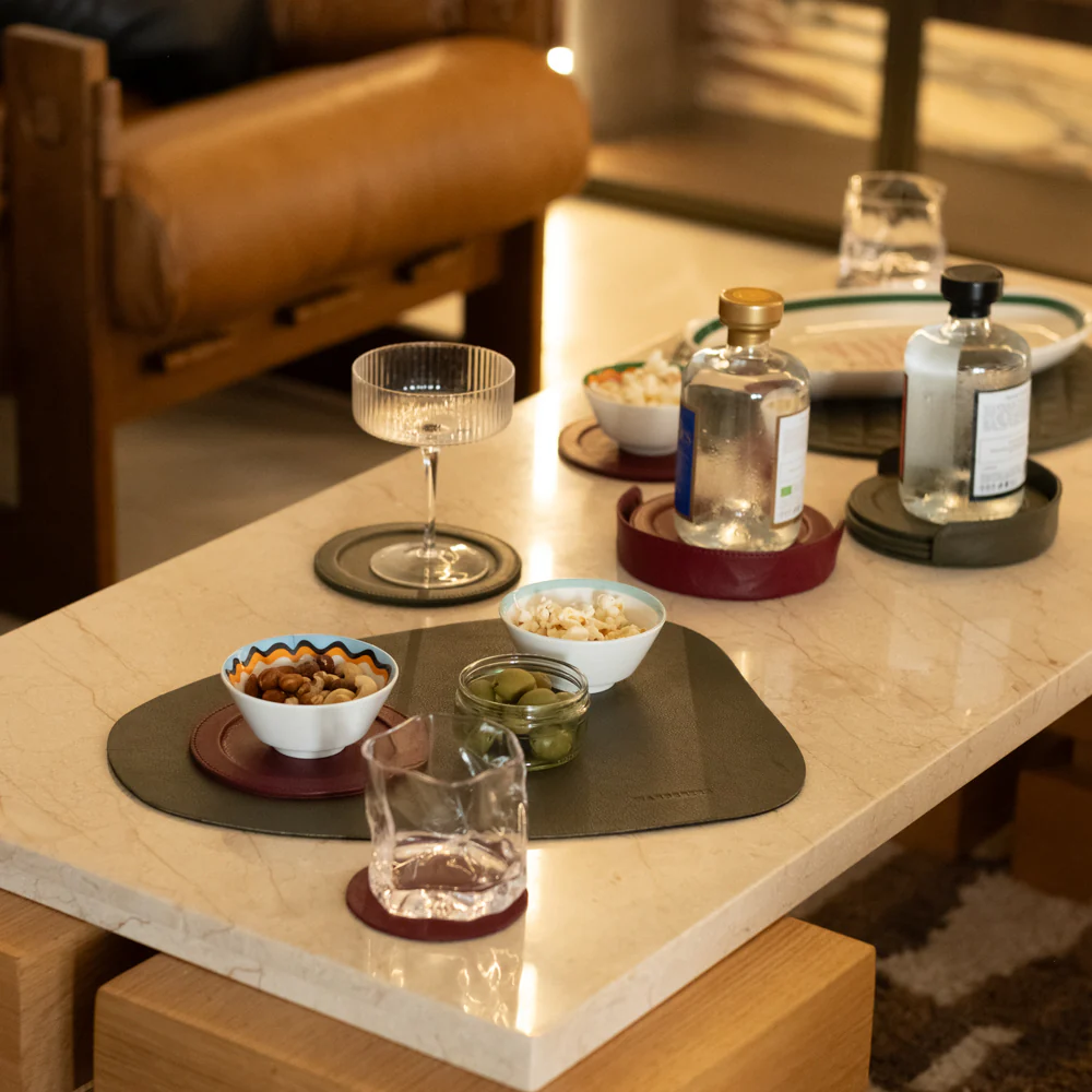 Abstract Leather Placemat - Image 64