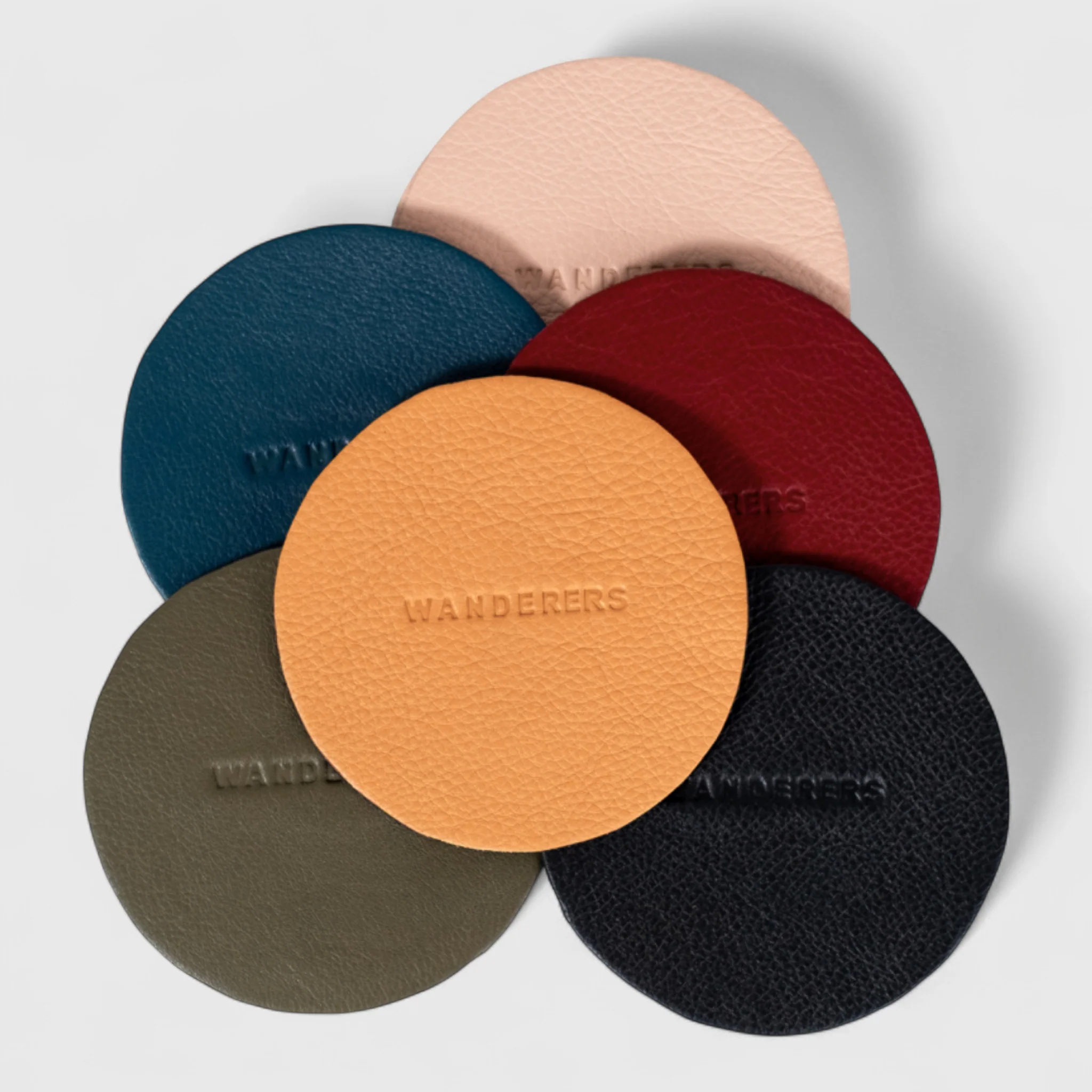 Leather Circle Coaster - Image 14