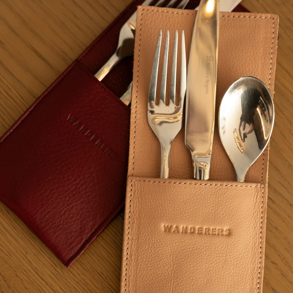 Leather Cutlery Pouch - Image 29