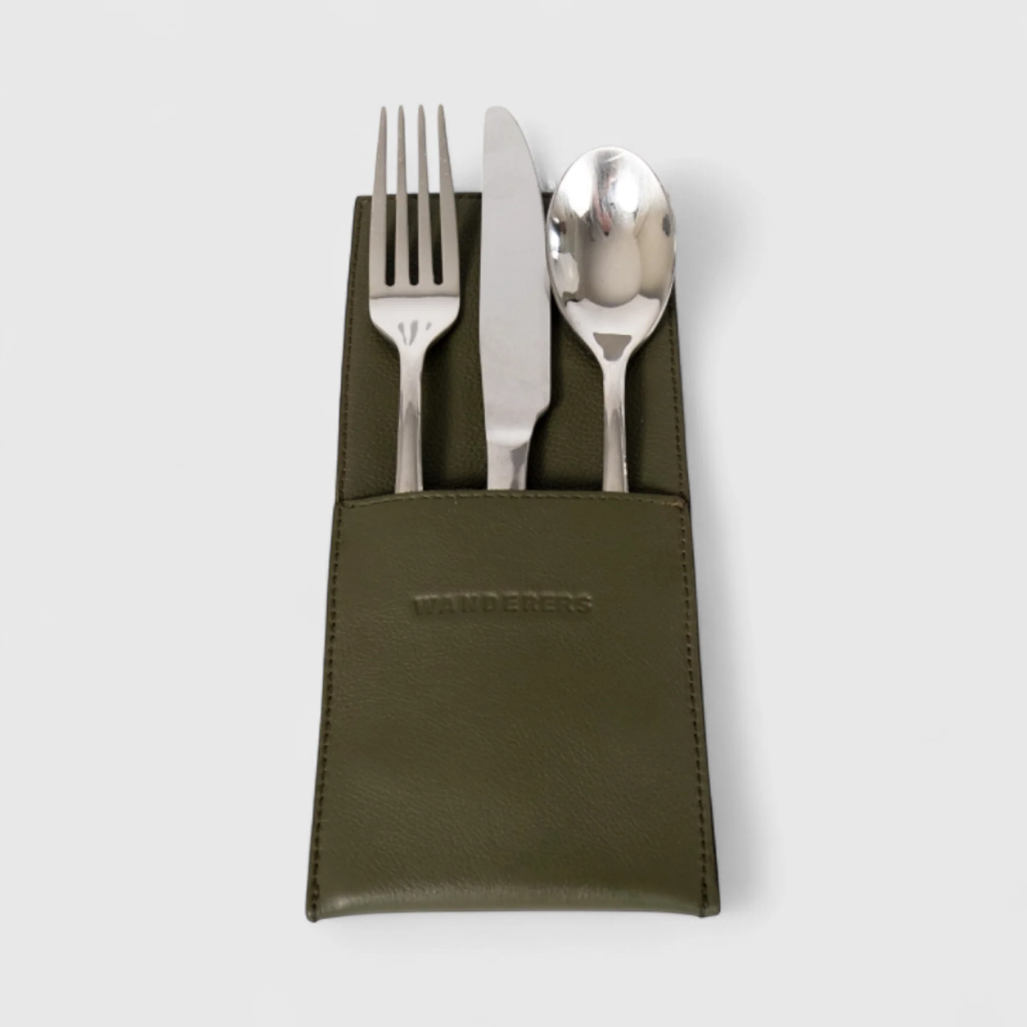 Leather Cutlery Pouch - Image 46