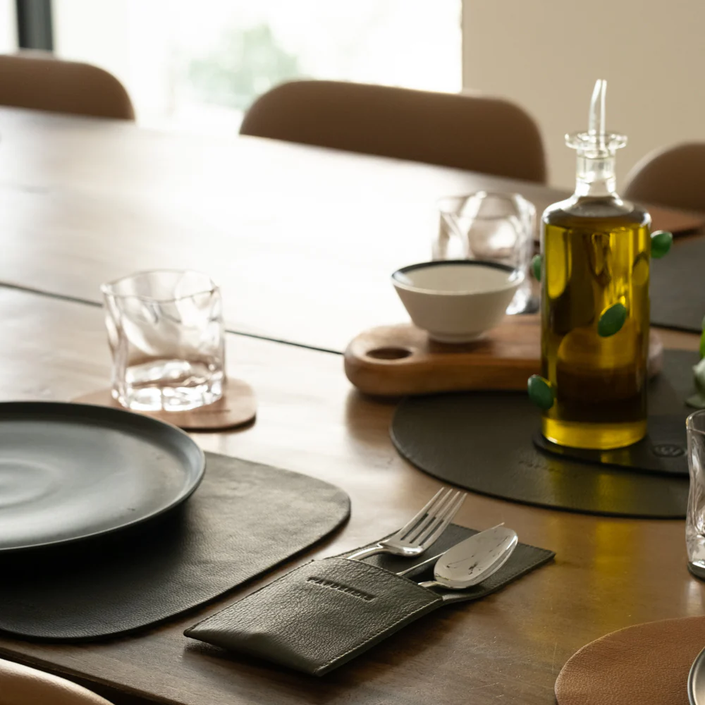 Leather Cutlery Pouch - Image 55
