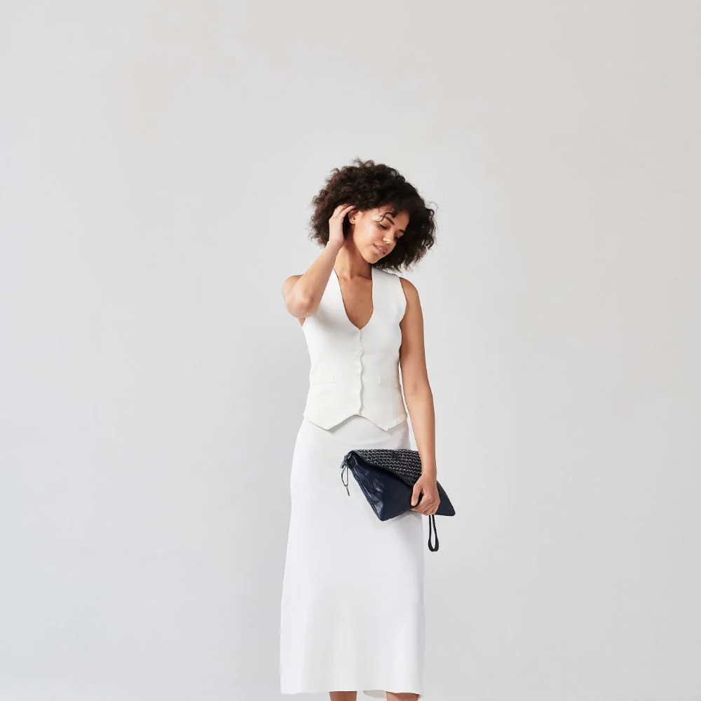 The Marseille Woven Crossbody Clutch [SECOND] - Image 116