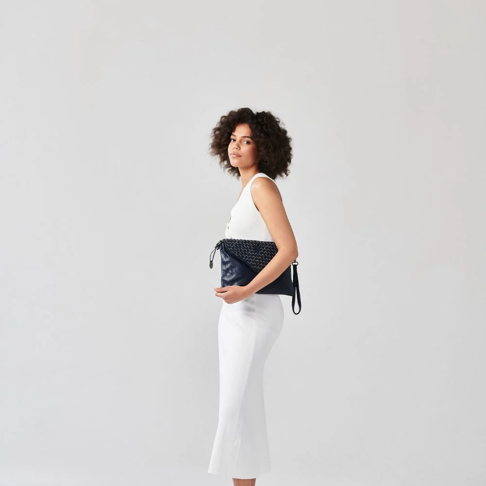 The Marseille Woven Crossbody Clutch [SECOND] - Image 117