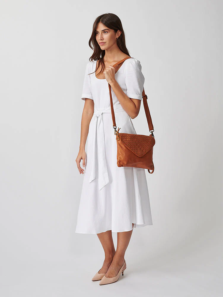 The Marseille Woven Crossbody Clutch [SECOND] - Image 131