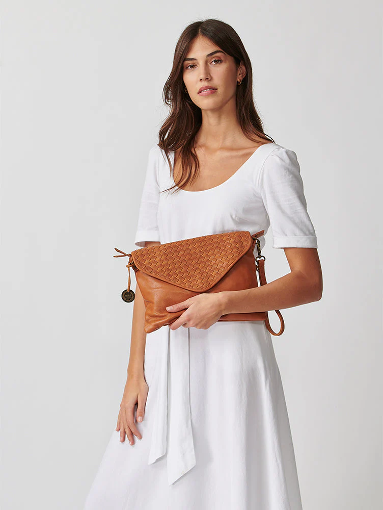 The Marseille Woven Crossbody Clutch [SECOND] - Image 132
