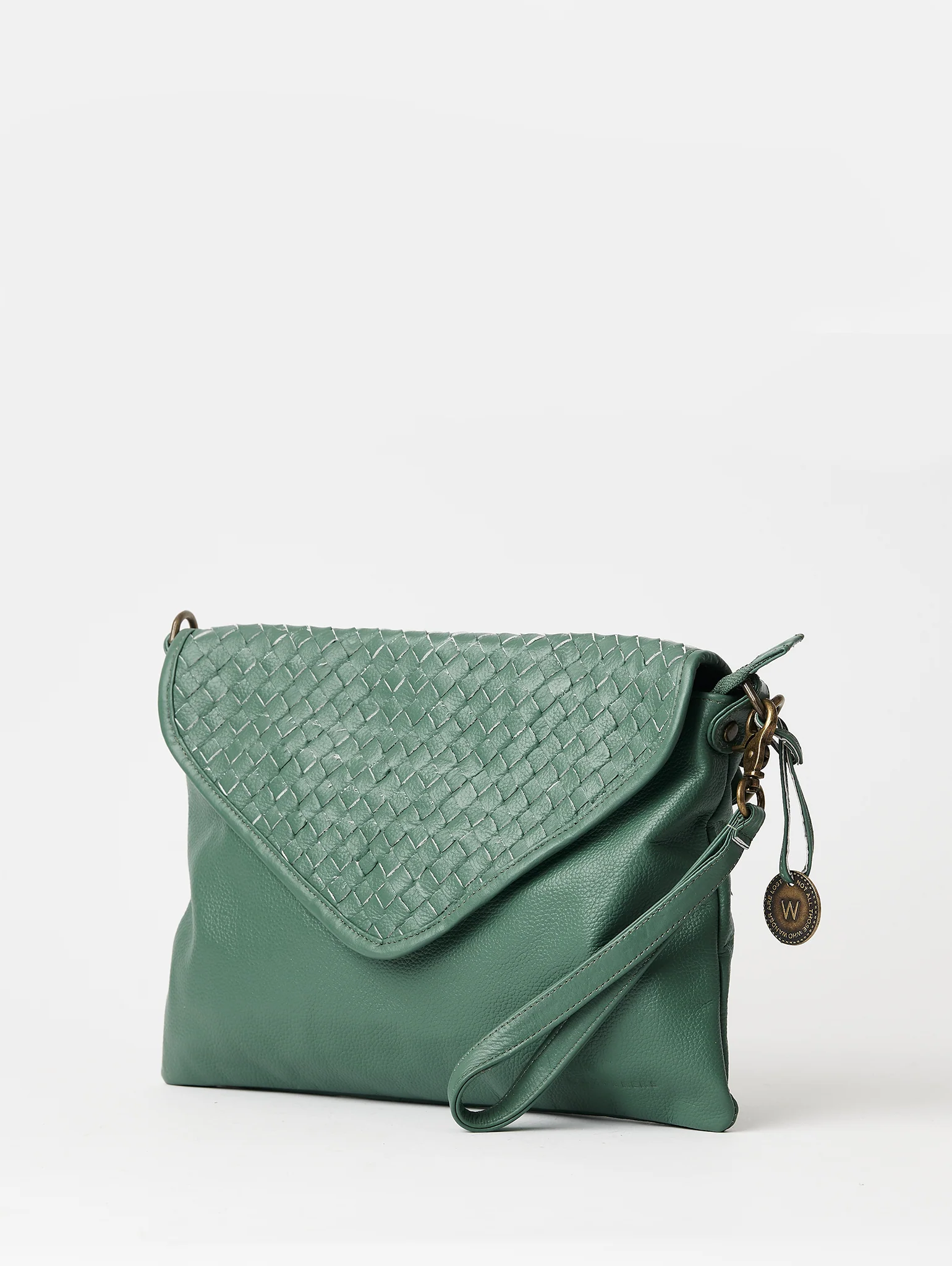 The Marseille Woven Crossbody Clutch [SECOND] - Image 205