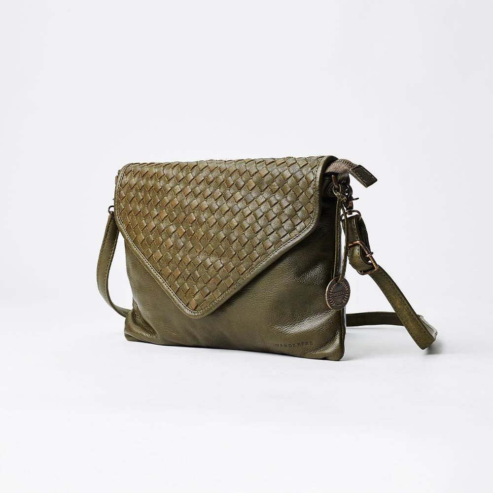 The Marseille Woven Crossbody Clutch [SECOND] - Image 55