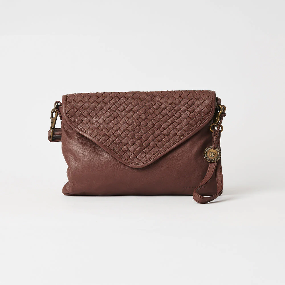 The Marseille Woven Crossbody Clutch [SECOND] - Image 86