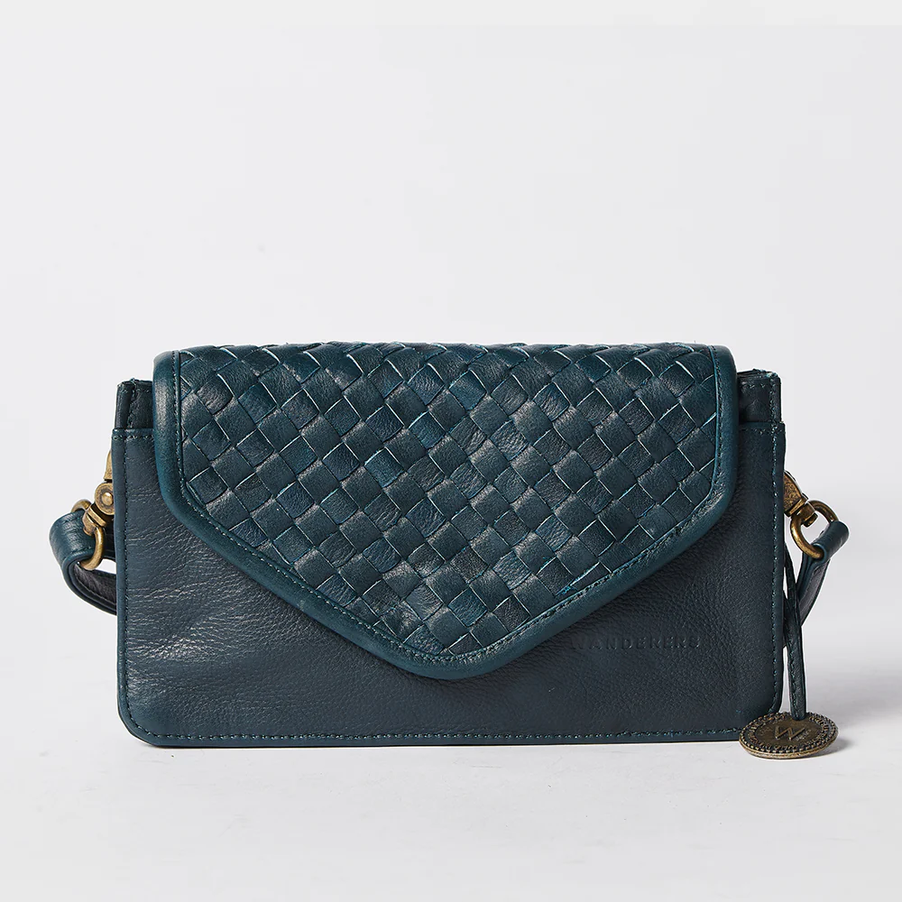 The Petite Marseille Woven Crossbody Wallet - Image 18