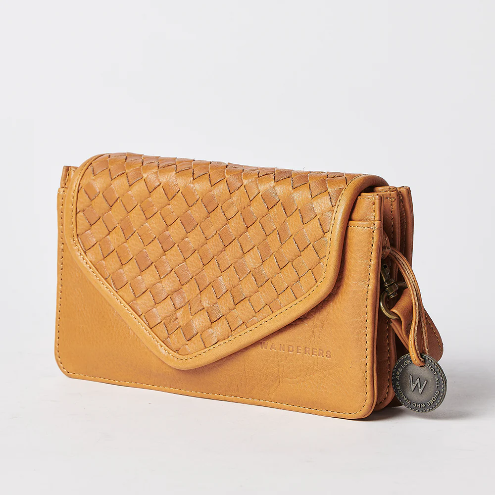 The Petite Marseille Woven Crossbody Wallet - Image 8