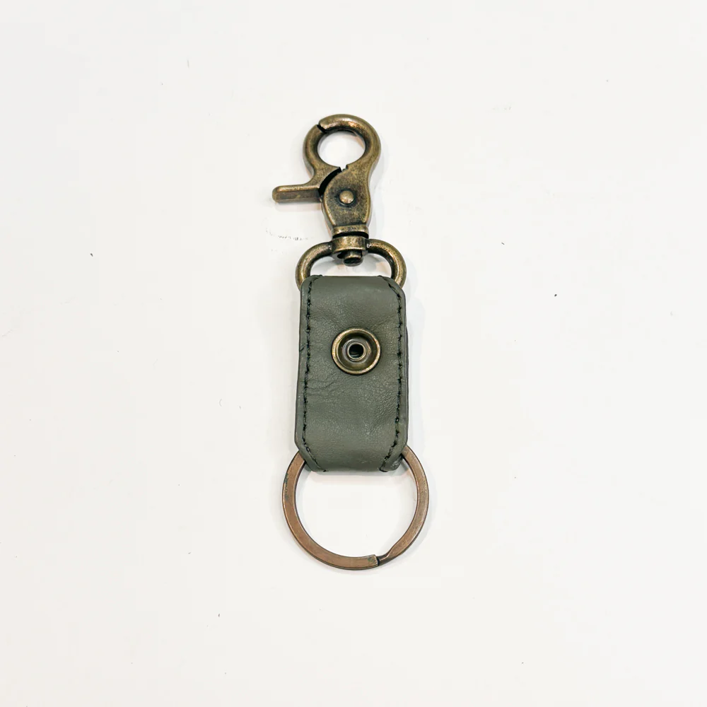 Wanderers Leather Clip Keyring - Image 23