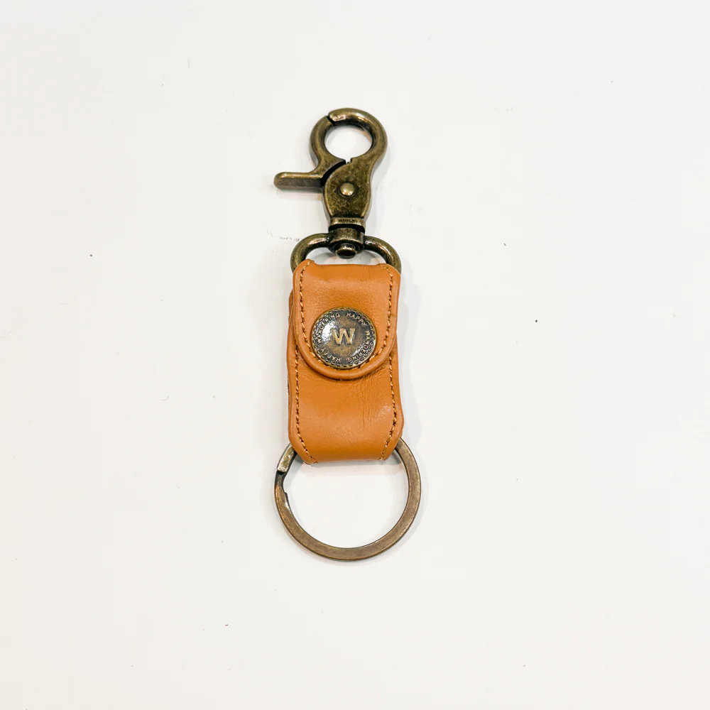 Wanderers Leather Clip Keyring - Image 7