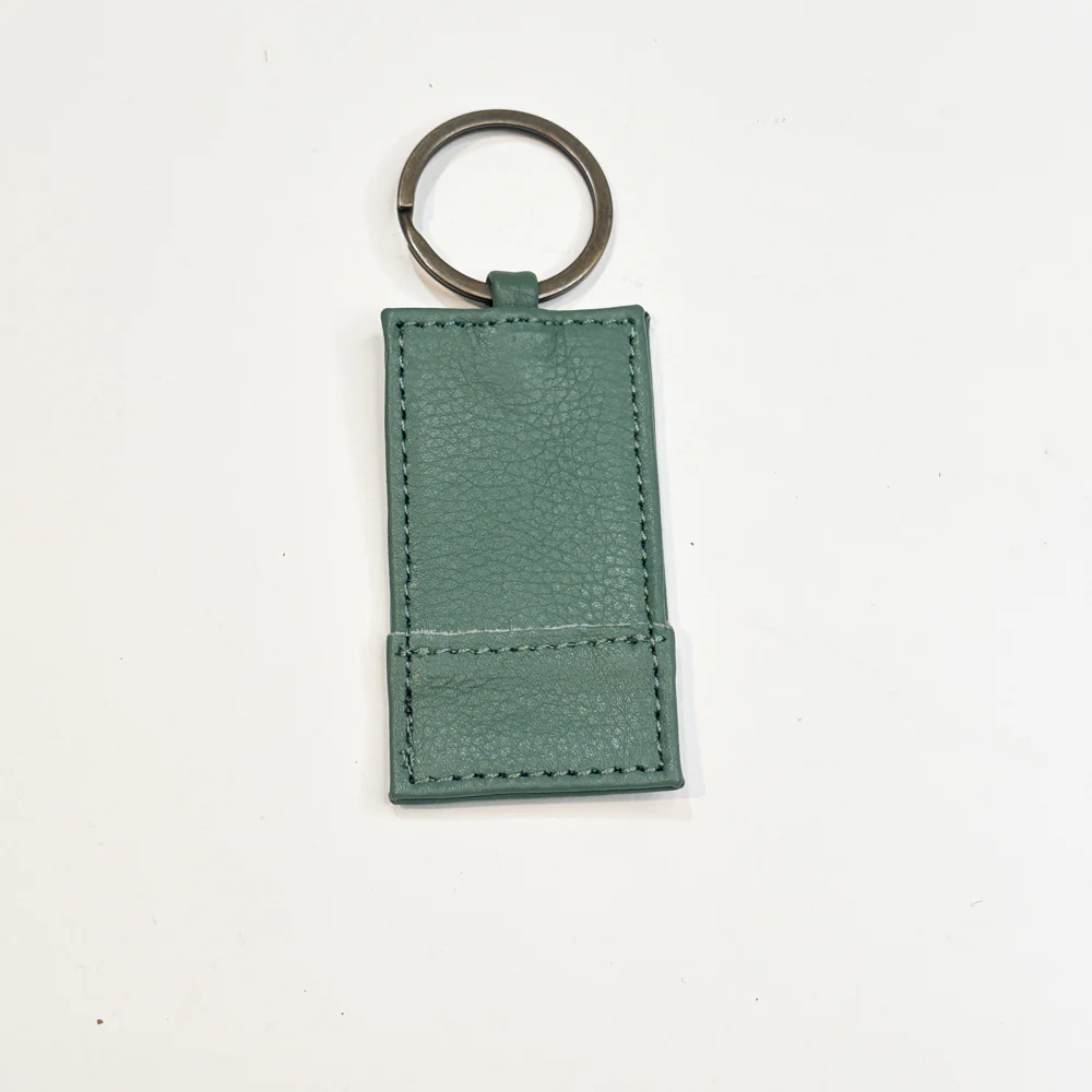 Wanderers Leather Rectangle Keyring - Image 17
