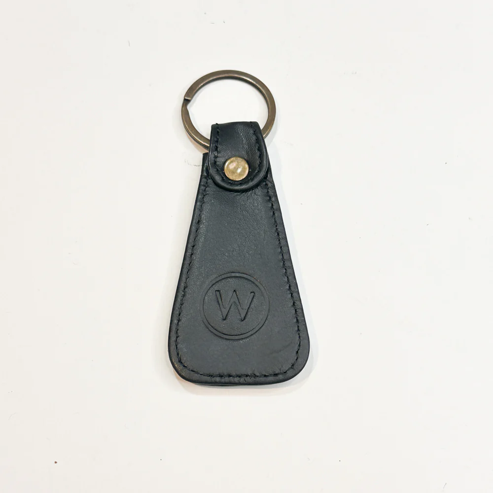 Wanderers Leather Tapered Keyring - Image 2